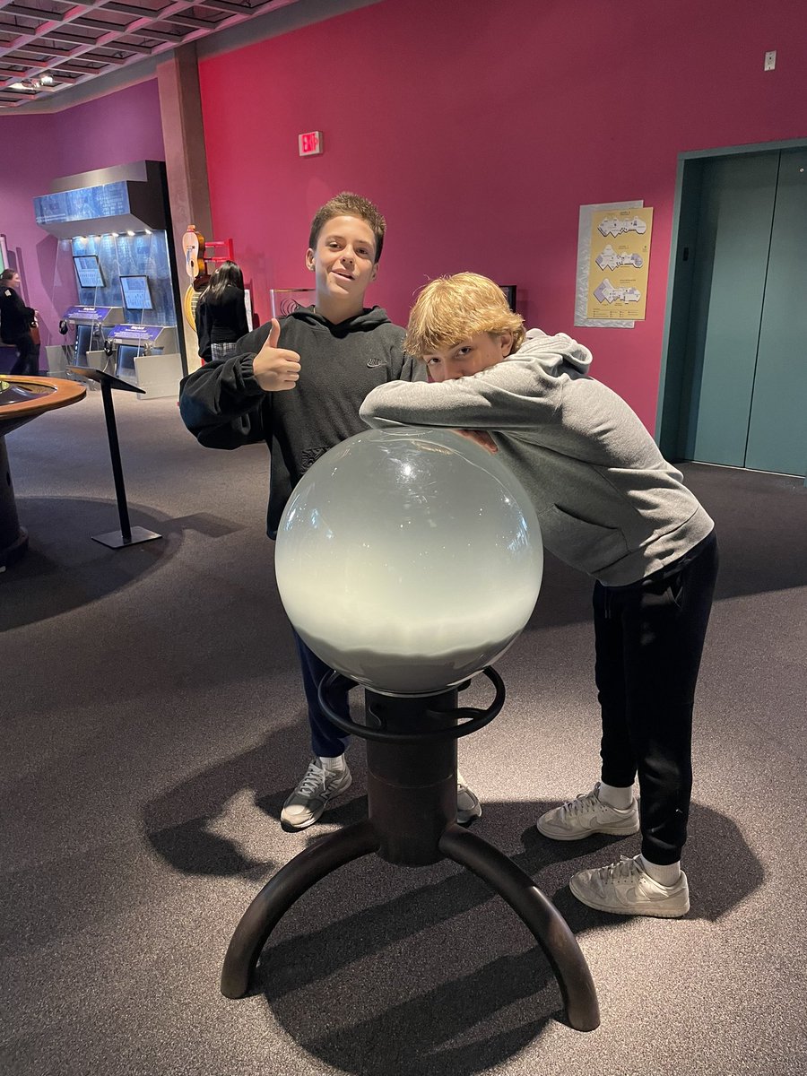 LBMS_Westlake's tweet photo. Our 8th grade students had a great time at the Great Lakes Science Center! https://t.co/hNcdIDtNob