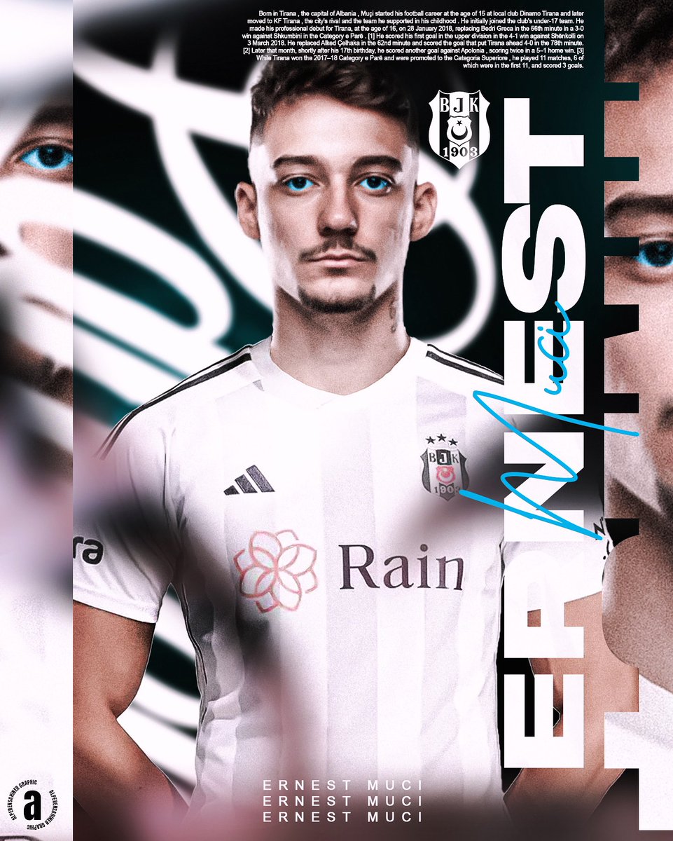 RAMFagency's tweet photo. @Besiktas      #ErnestMuci https://t.co/nHiedkjBso