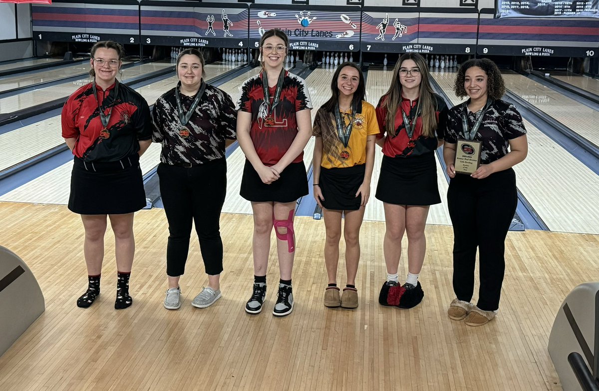 Kenton Trail Girls Bowling First Team All-League