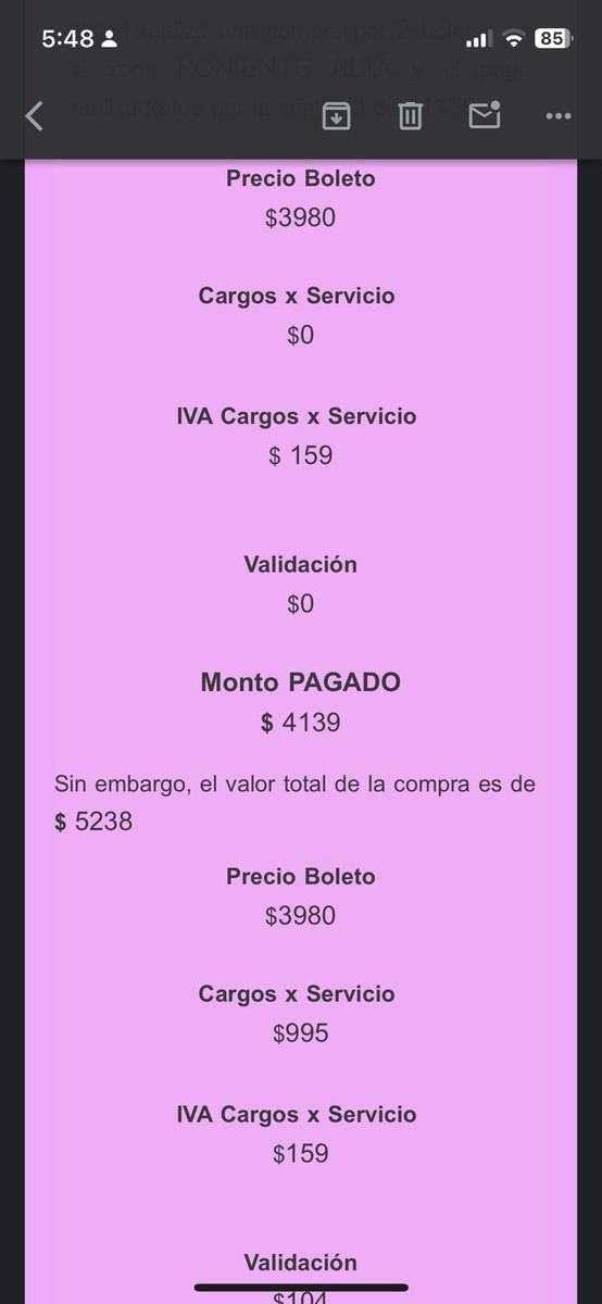 Namuforever1's tweet photo. ¡Ayuda! #FraudeLuisMiguel
Soy parte de miles de fans de @LMXLM afectados por la empresa @Funticketmx que nos quiere cobrar 25% + a lo YA PAGADO o nos cancela los boletos. No sé vale que hagan esto 
@BanorteEscucha @Profeco @AtencionProfeco @ProcuradorPFC  
@CANAL44TV @Trafico_ZMG https://t.co/DHqFQCYoyR