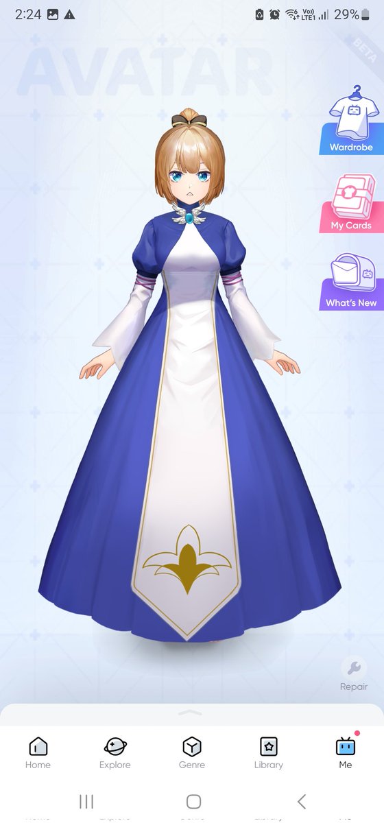 TwinkleStarsYZ's tweet image. #Avatarfun dress up 24 #bilibilicomics