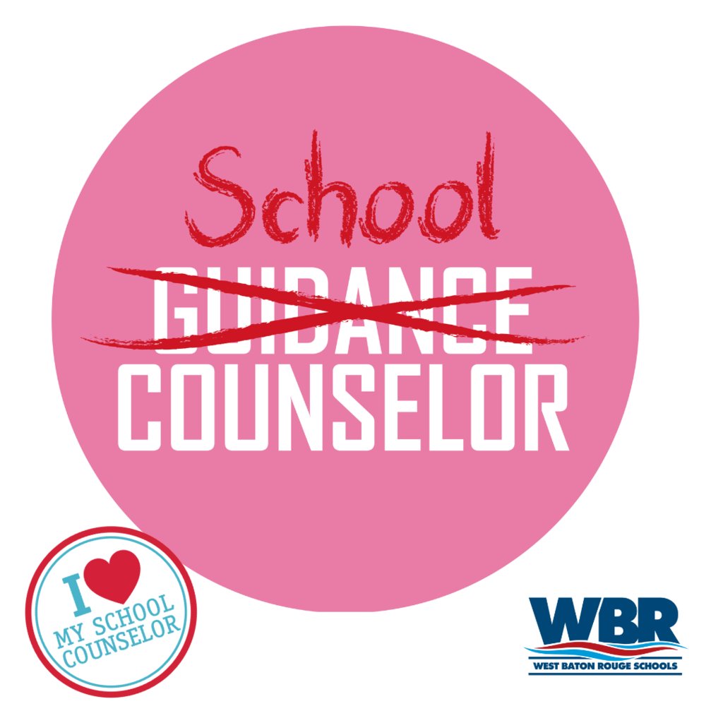 Our School Counselors are so much more than Guidance Counselors. We appreciate all that they do for our students and schools!  Happy National School Counseling Week! #WBRProud