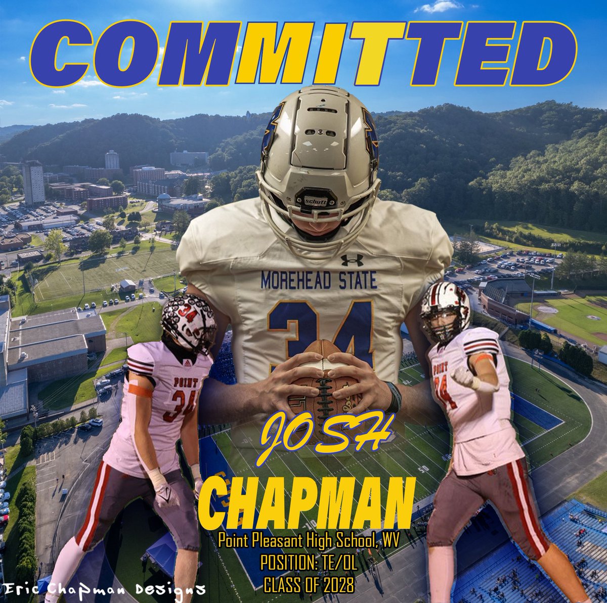 lilest_chap's tweet image. After many thoughts and prayers I’m blessed to announce I have committed to Morehead State University!! @dldarst @TerryRollins72 @PPJSHSFootball @CoachWoodmanMSU @Coachweiss30 @CoachEverhart #AGTG #Committed
