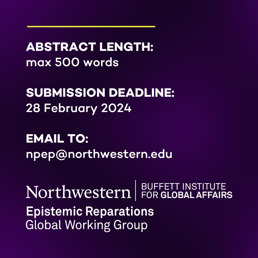 Our Epistemic Reparations Global Working Group is organizing a workshop examining our obligations to make epistemic reparations for the distinctively epistemic wrongs involved in carceral injustices, such as the vilification or demonization of people who are wrongfully convicted