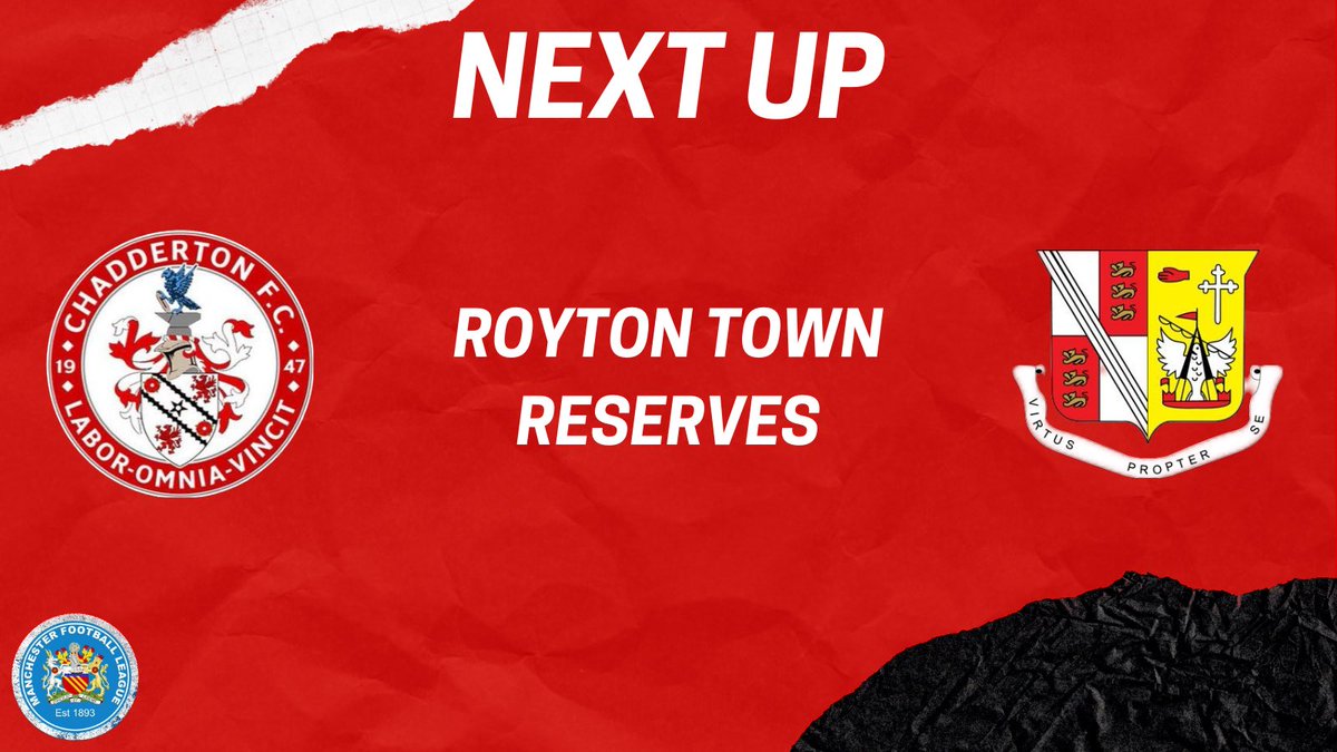 Back to league action which sees us host @RoytonTownAFC Reserves An entertaining game last time out, hoping for more of the same Any support is greatly appreciated #UpTheChad 🔴