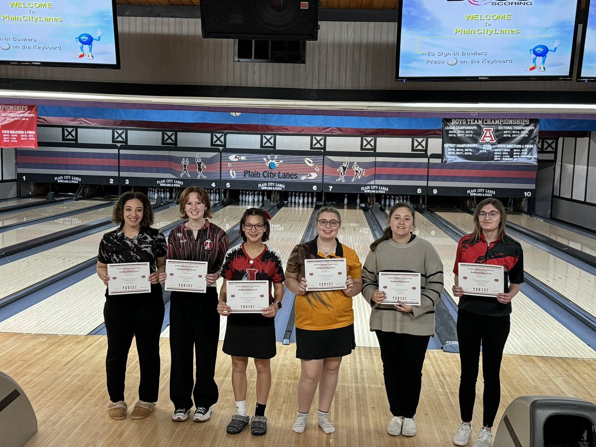 Kenton Trail Girls Bowling Sportsmanship Award