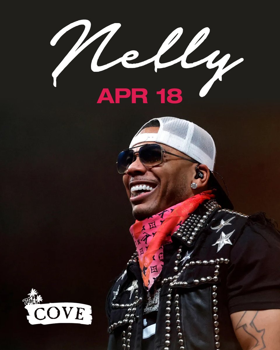 TulsasCasino's tweet photo. It's going to get 'Hot In Here' on April 18 with Nelly🔥
📍The Cove
🗓️ Thursday, April 18, 2024
🕗 8:00pm
🎟️ Tickets on sale NOW! https://t.co/k92ZFXMecD
.
.
.
#Nelly #RiverSpiritCasinoResort #TulsaOklahoma #Tulsamusicscene #RiverSpiritCasino #TulsaConcert #Concert https://t.co/d43VoWOEFS