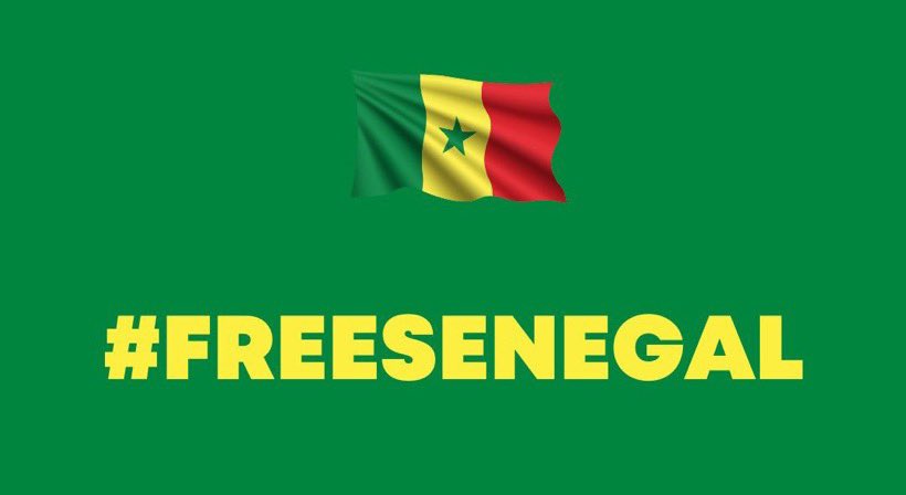 Hier et aujourd’hui et encore demain, nous sommes du côté de notre cher peuple et dénonçons jusqu’à la dernière énergie ces agressions contre notre peuple et notre démocratie. Nous demandons le strict respect de notre constitution. Le pouvoir est au peuple et pas à lui! 🇸🇳💔