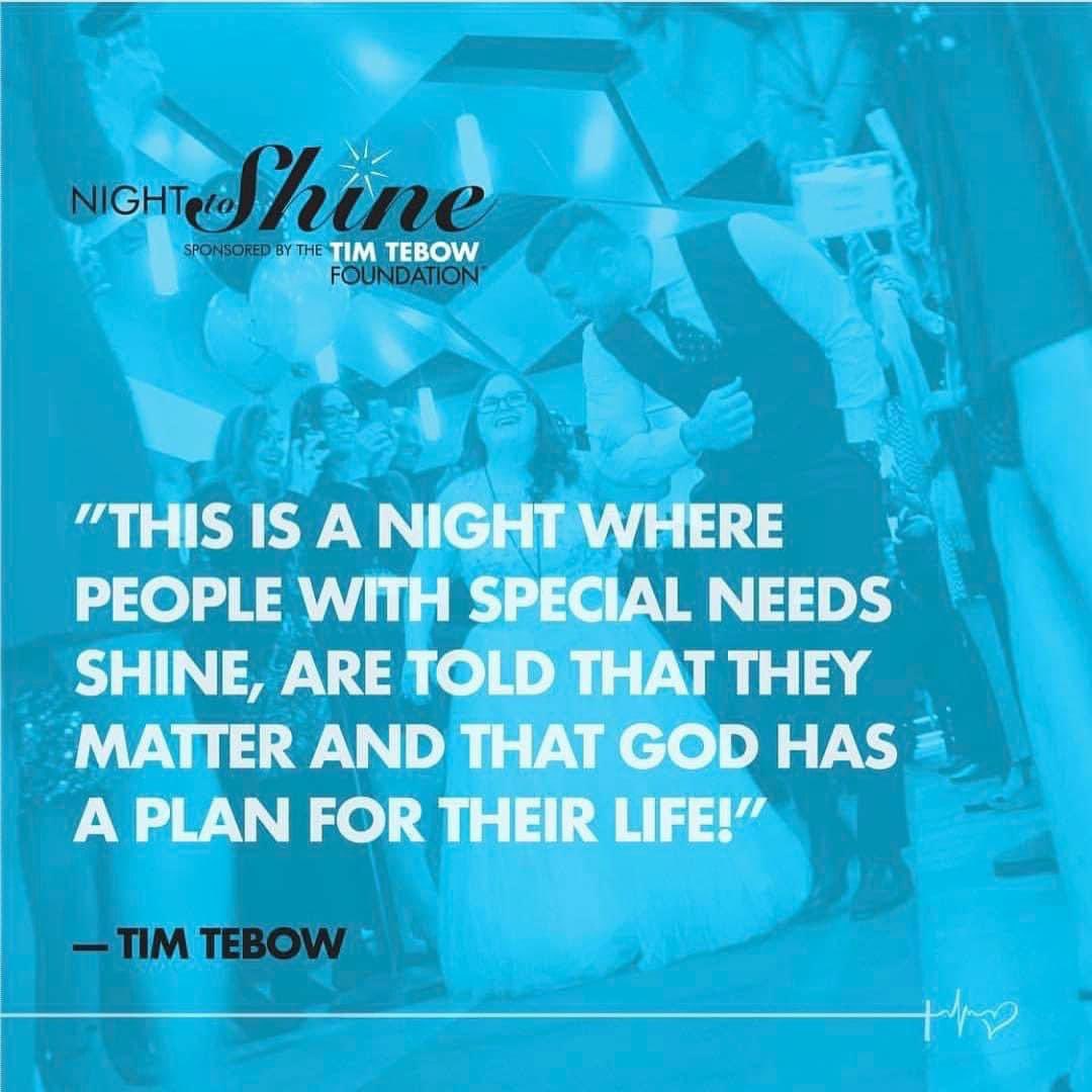 The countdown is on…. Jacob’s FAVORITE night of the year (except maybe Christmas Eve)…. <a href="/tebowfoundation/">Tim Tebow Foundation</a> <a href="/TimTebow/">Tim Tebow</a> #Nighttoshine PROM at <a href="/passioncity/">Passion City Church</a>!  This will be is 9th year! 👑

#nighttoshine2024 #BeInspired #FavNightOfYear