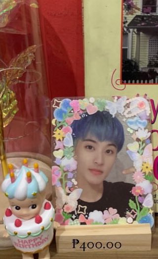 inquirenes's tweet photo. wts lfb ph

mark nct x sanrio pc
- mint condi 
- ph 

loc: Bulacan
Mop: gcash
Mod: j&amp;t

Rfs: needs funds https://t.co/R8Dz70x89N