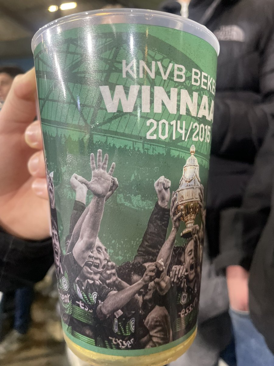 Bijzondere beker in het uitvak. <a href="/DeGraafschap/">De Graafschap</a>  #grawil