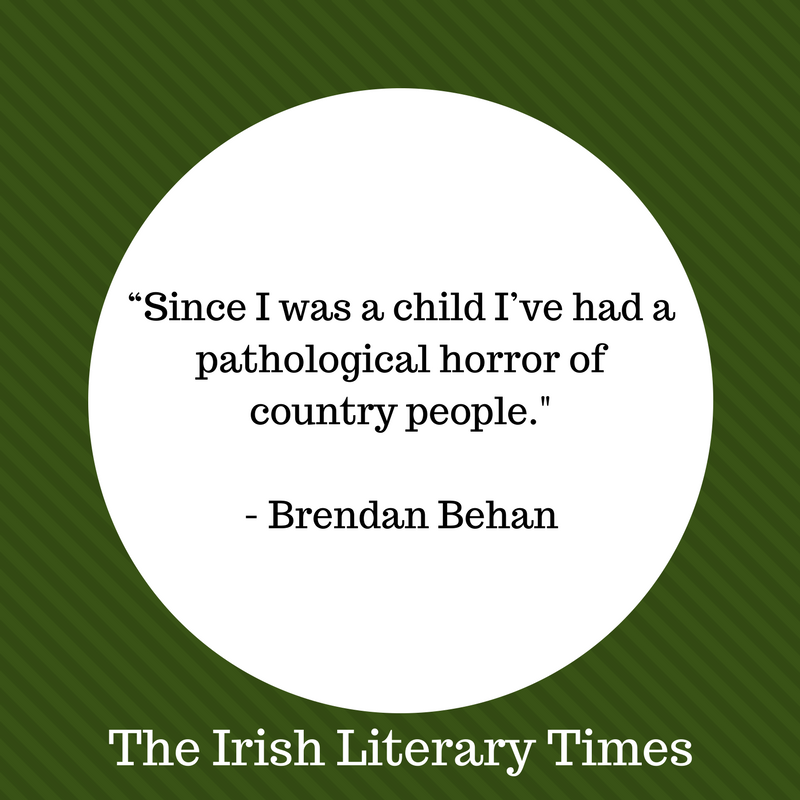 Brendan Behan - born on this day 1923