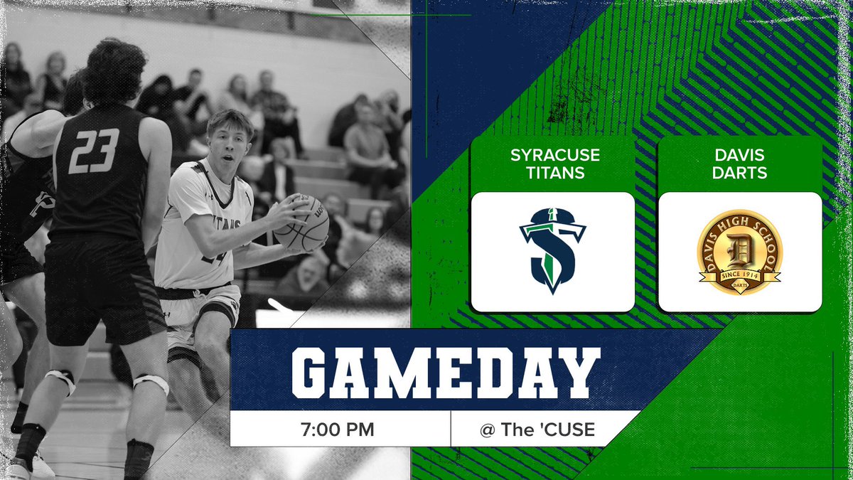 SYRACUSE TITANS BASKETBALL (@cusetitansbball) on Twitter photo 🔥HOME GAME🔥
Davis (5-2) 14-6
@
Syracuse (0-6) 7-12
7:00 PM VARSITY TIP OFF.
Sophs 3:30 PM
JV 5:15 PM
Live Stream:
fan.hudl.com/usa/ut/syracus…
<a href="/KSLSportsRewind/">KSL Sports Rewind</a> <a href="/KJCuse/">Kevin Johnson</a> 🔥HOME GAME🔥
Davis (5-2) 14-6
@
Syracuse (0-6) 7-12
7:00 PM VARSITY TIP OFF.
Sophs 3:30 PM
JV 5:15 PM
Live Stream:
fan.hudl.com/usa/ut/syracus…
<a href="/KSLSportsRewind/">KSL Sports Rewind</a> <a href="/KJCuse/">Kevin Johnson</a>
