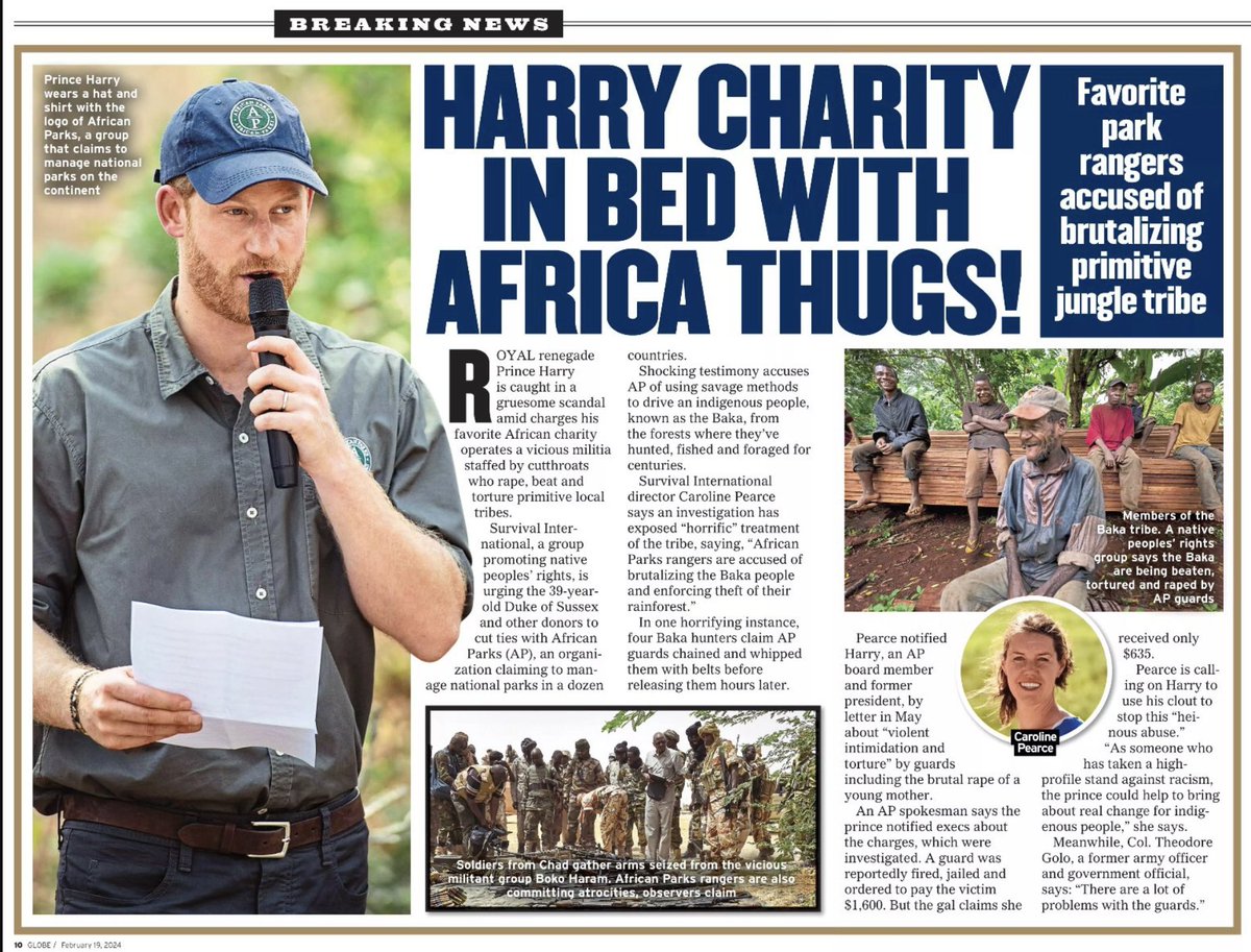cidstweeet's tweet photo. He Knew and did NOTHING!!!!!
#HarryFakeHumanitarian
#HarryBetrayedtheBakaPeople
#HarryAfricanAtrocities https://t.co/PaFhcRiID0