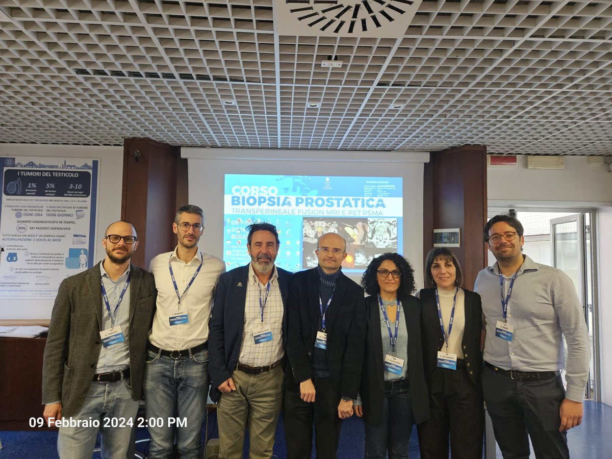Lorenzo Bianchi (@lorenzo26232839) on Twitter photo First course on MRI and PSMA-PET Fusion prostate biopsy in Bologna… exciting discussion, news ideas for future projects, live case observations and …. Great team! Thanks speakers and sponsors!! <a href="/Unibo/">Università di Bologna</a> <a href="/andrea_farolfi/">Andrea Farolfi</a> <a href="/stefanofanti4/">prof. Stefano Fanti</a> <a href="/RSchiavina/">Riccardo Schiavina</a> <a href="/Eugenio74446325/">Eugenio Brunocilla</a> First course on MRI and PSMA-PET Fusion prostate biopsy in Bologna… exciting discussion, news ideas for future projects, live case observations and …. Great team! Thanks speakers and sponsors!! <a href="/Unibo/">Università di Bologna</a> <a href="/andrea_farolfi/">Andrea Farolfi</a> <a href="/stefanofanti4/">prof. Stefano Fanti</a> <a href="/RSchiavina/">Riccardo Schiavina</a> <a href="/Eugenio74446325/">Eugenio Brunocilla</a>