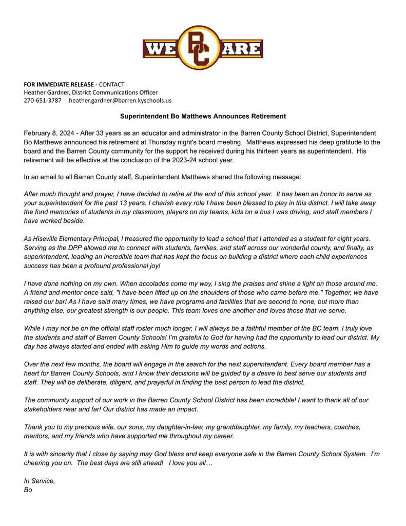 Barren Co. Schools tweet media