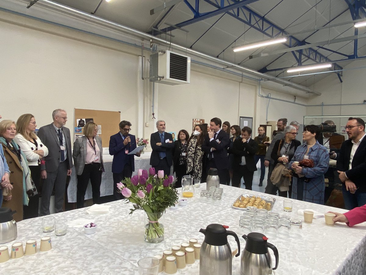 Un bon moment passé ce matin: Inauguration de notre tout nouveau plateau technique de Maroquinerie.
Merci aux acteurs et partenaires pour le développement de cette belle filière maroquinerie avec l’ouverture du BTS en Maroquinerie <a href="/MostafaFourar/">Mostafa Fourar</a> <a href="/DRAFPICA_Occ/">DRAFPICA Occitanie</a> <a href="/CFAAcademieTlse/">CFA Académie de Toulouse</a>