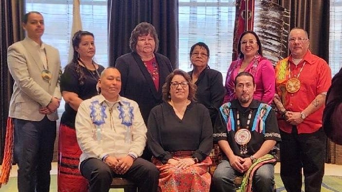 Congratulations to all the Menominee tribal members who were sworn in and a special shout out to our staff member Michael Fish!
