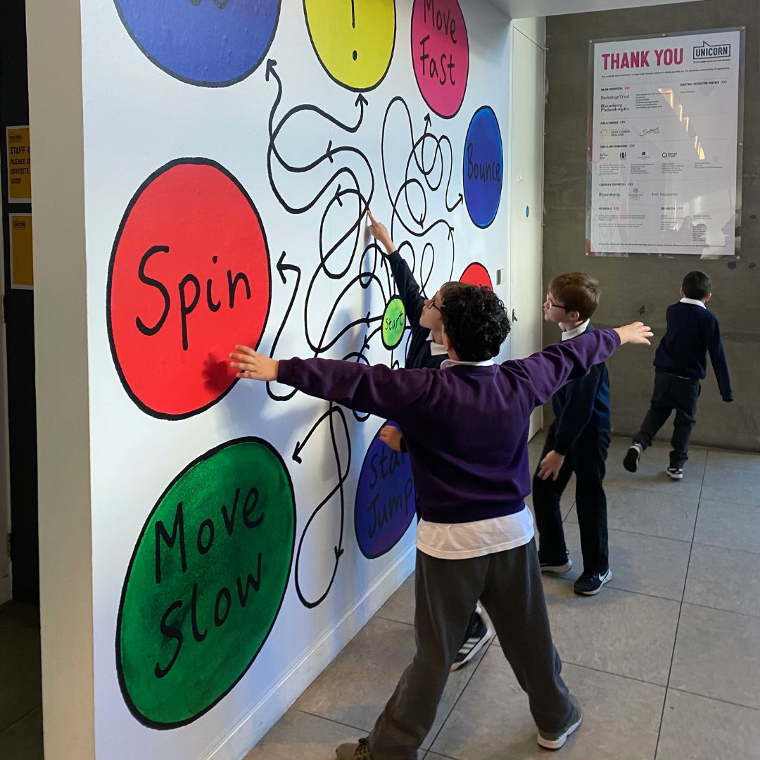 Do go and check out our interactive super fun games in the foyer @Unicorn_Theatre And watch a show whilst you re there! #alineart #familyarts #games #playineducation #illustration #play #readysteadyliftoff