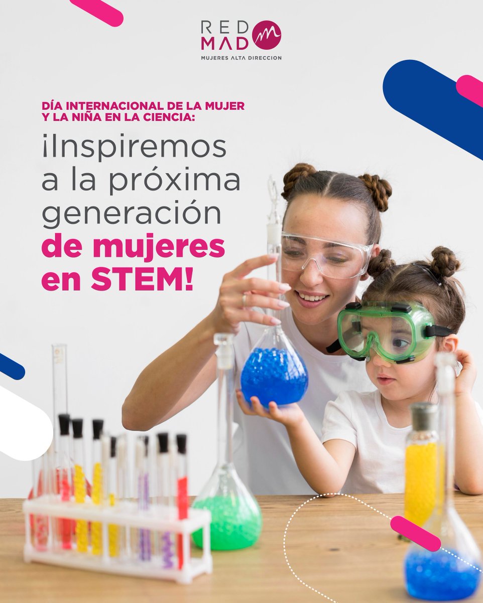 Hoy celebramos el Día Internacional de la Mujer y la Niña en la Ciencia, un día para reconocer y honrar el valor y la importancia de las mujeres y niñas en las carreras STEM (ciencia, tecnología, ingeniería y matemáticas).🌍🔬