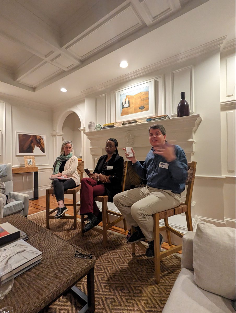 So happy to host the CUE team for Brookings in Silicon Valley! Thank you to Rebecca Winthrop, Mo Adefeso-Olateju, PhD. and Michael Trucano for a fascinating conversation about Global Education and the Role of Technology. #globaleducation #aicommunity #edtechinnovation