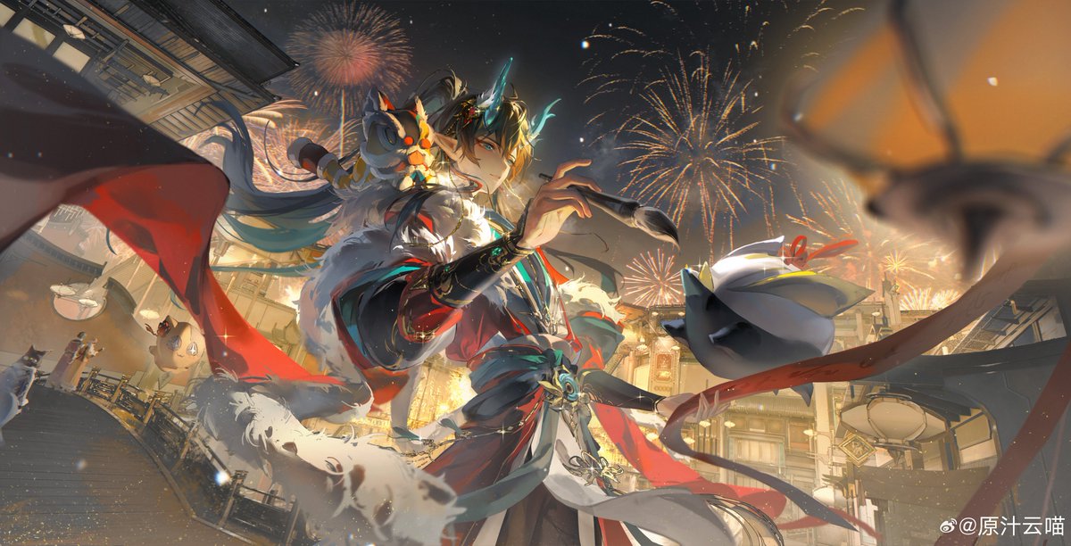 🎇🎇🎇

#HonkaiStarRail   #崩壊スターレイル #スターレイル #ImbibitorLunae #飲月 #饮月 #danheng #丹恒 #丹恒饮月 #丹恒飲月 #丹恒コレクション