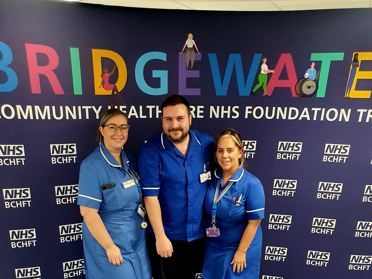 Was nice to be invited to @WeAreBCHFT apprentice event this morning to talk about our experiences as District Nurse Specialist Practitioner Apprentices. Thank you for having us @BrownlowHeather @DannyOCon23 @DNManMet #promotingthefuture #exciting