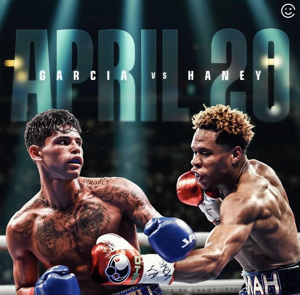 FIGHT ANNOUNCED 🚨

🥊 Devin Haney vs Ryan Garcia

👑 WBC
⚖️ Super-Lightweight
📆 April 20th
📍 Las Vegas 🇺🇸

Credit to both fighters for taking this fight. It's hard to call, but who wins?🤔

#HaneyGarcia