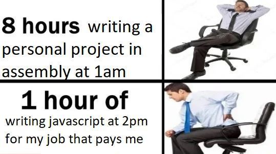 dev_humor's tweet image. #programmerlife #programmermemes #coderlife #codermemes #javascriptmemes 

devhumor.com/media/programm…