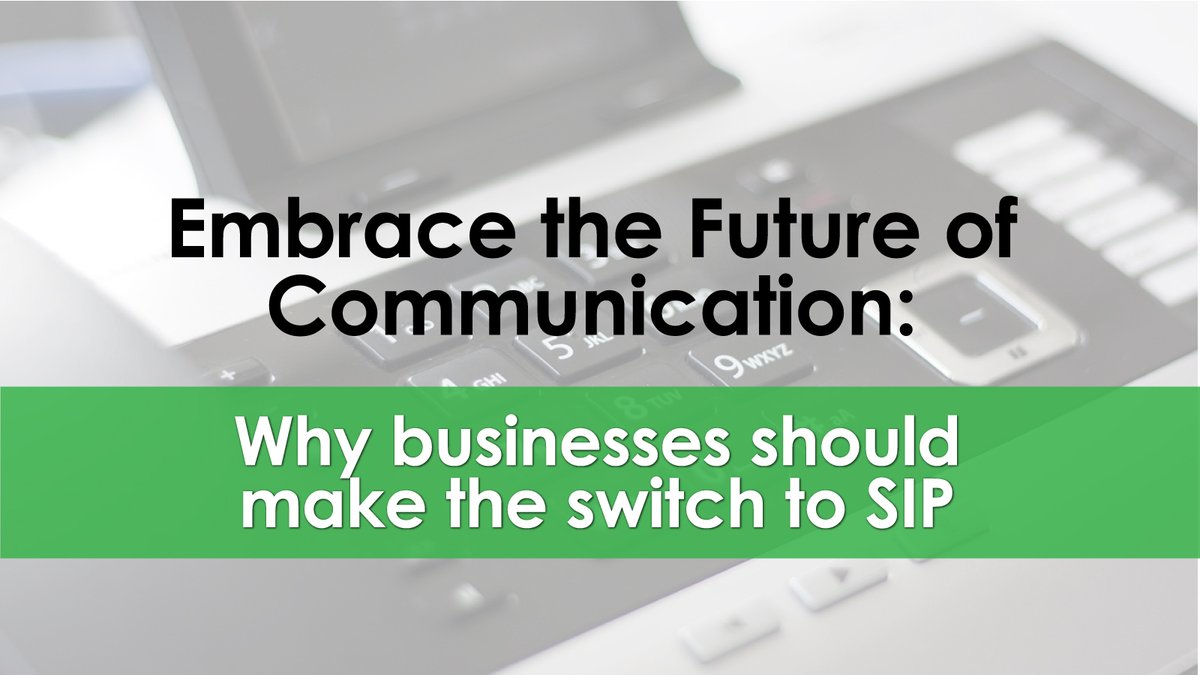 STLCommInc's tweet photo. Ready to revolutionize the way your business communicates? Say goodbye to outdated phone lines and hello to the power of SIP Trunking! Our latest blog post explores the incredible features and benefits of making the switch. Learn more - https://t.co/sns8Bn60sO #sip #siptrunking https://t.co/DYZE4gjTIn