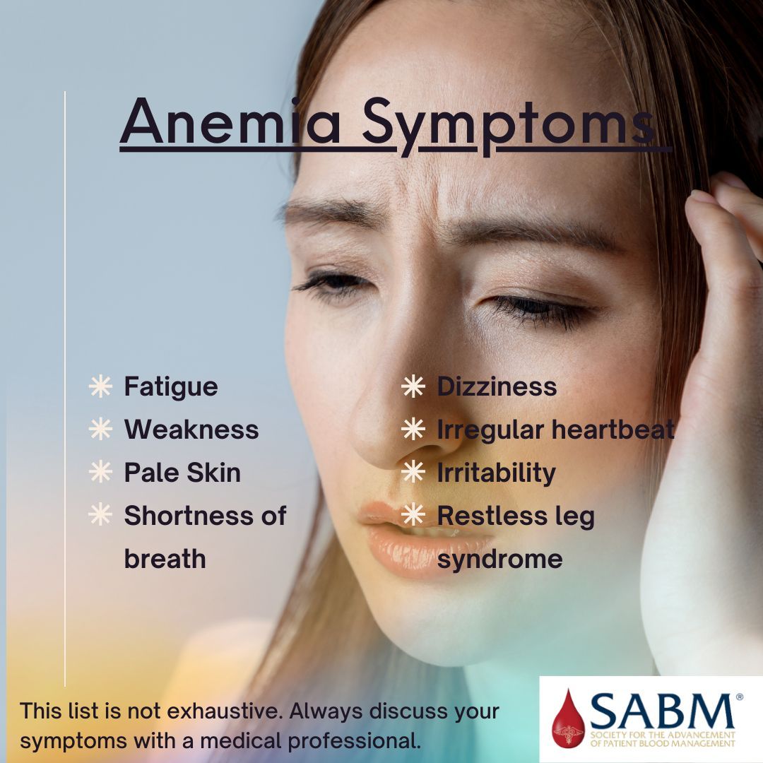 Feeling tired and sluggish? You might be dealing with anemia! Anemia happens when your body doesn't have enough red blood cells to carry oxygen to tissues. buff.ly/49nQvTj buff.ly/49458dT #WorldAnemiaAwarenessDay2024 #WAAD2024