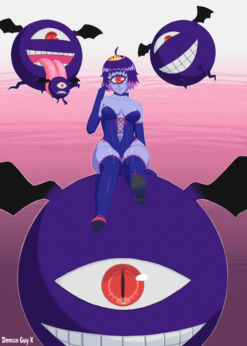 DemonGuy_X's tweet photo. "Familiar Princess"
I digged up an old sketch and I decided to remake it.
#monstergirl #cyclops https://t.co/xbLg2LdmwX