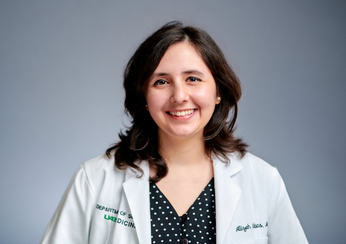 UAB Surgery (@uabsurgery) on Twitter photo Congrats to UAB General Surgery Residency Program resident Dr. Alizeh Abbas (<a href="/AlizehAbbas16/">Alizeh Abbas</a>), who has been selected as a recipient of the <a href="/AmCollSurgeons/">American College of Surgeons</a> Resident Research Scholarship! She will receive $30,000/year for direct costs related to research.
bit.ly/3SNvI56Rea. Congrats to UAB General Surgery Residency Program resident Dr. Alizeh Abbas (<a href="/AlizehAbbas16/">Alizeh Abbas</a>), who has been selected as a recipient of the <a href="/AmCollSurgeons/">American College of Surgeons</a> Resident Research Scholarship! She will receive $30,000/year for direct costs related to research.
bit.ly/3SNvI56Rea.