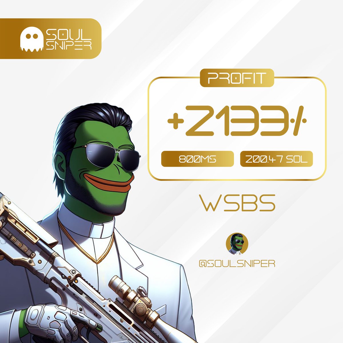soulscannerbot's tweet photo. $SOUL Sniper is finally here‼️🤍

🕊 Built 100% on #Solana by the $SOL Community
to give you an Unfair Trading Advantage.

⚡️ SIMPLE
⚡️ FAST
⚡️ RELIABLE

You deserve the best!🤍
���� https://t.co/BBd7YxEEFH https://t.co/7YzEX0IU61