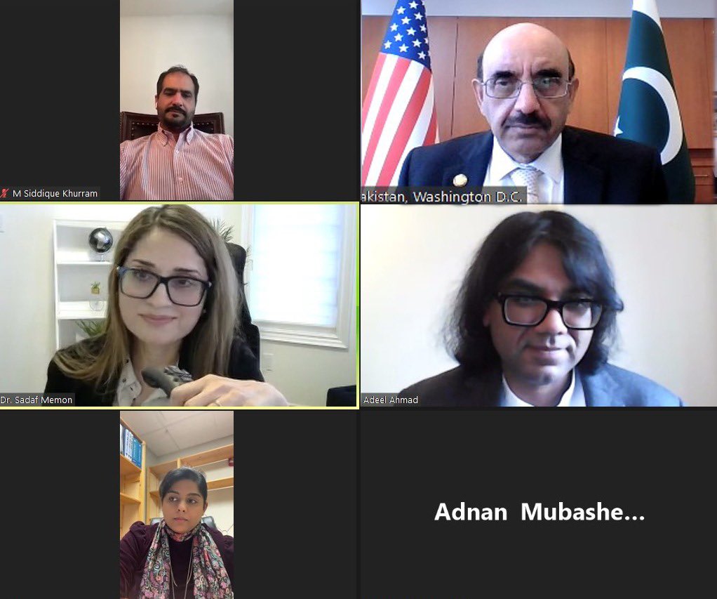 Masood__Khan's tweet image. Pleasure interacting with the leadership of Pakistani-American Pathologists' Society @PakAmPathSoc. Heartening to learn that through their valuable contributions to education, mentorship and networking, PAPS is  making its mark and growing from strength to strength.