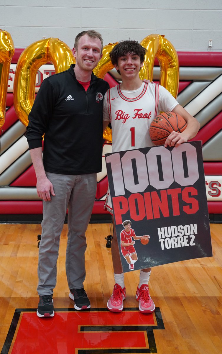 Unfortunately we got news today that Hudson Torrez will likely miss the rest of the season due to injury. He will finish his career as one of the best to ever do it at BFHS. 2nd all time in pts with 1253. 400 assists. 203 steals. 323 rebounds.