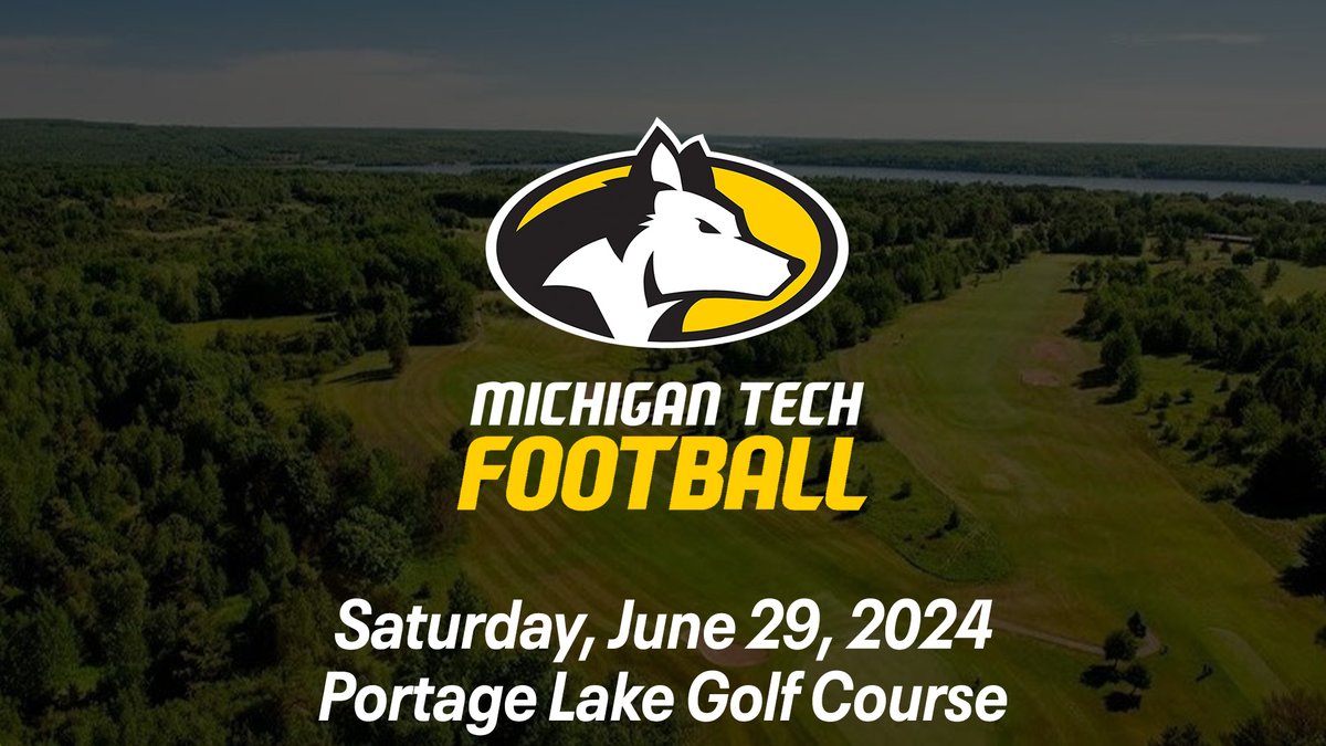 Date Change! Our Golf Outing will now be held on Saturday, June 29. 📝: michigantechhuskies.com/sports/fball/2… #CRTD | #FollowTheHuskies