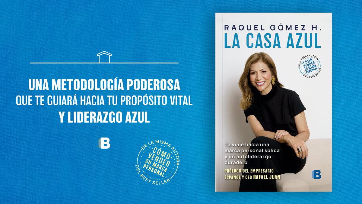 <a href="/GHRaquel/">Raquel Gómez H.</a> empoderadora de personas y experta en potenciar el talento, nos enseña en este, su libro más íntimo, un modelo de autoliderazgo duradero que está dentro de nosotros, en nuestro lugar sagrado y seguro, que ella denomina nuestra casa azul.