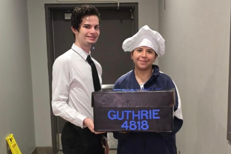 guthrie_center's tweet photo. Guthrie SkillsUSA Culinary Team is competing in their district competitions today. Students compete in Restaurant Service, Baking and Pastry, Showpiece, Tiered Cakes, and Employability Skills. Go Team Guthrie! @GCSkillsUSACul https://t.co/WtAYFA9Q4A