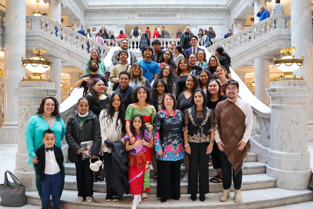 Utah Senate Democrats (@utahsendems) on Twitter photo Congrats <a href="/SenKarenKwan/">Karen Kwan</a> for passing S.J.R. 9, Honoring Utah’s Native Hawaiian and Pacific Islander Cultures & Communities out of the senate!
“We love our NHPI friends & neighbors—they are my heart. But challenges persist, & we're committed to addressing them.” #utleg #utpol Congrats <a href="/SenKarenKwan/">Karen Kwan</a> for passing S.J.R. 9, Honoring Utah’s Native Hawaiian and Pacific Islander Cultures & Communities out of the senate!
“We love our NHPI friends & neighbors—they are my heart. But challenges persist, & we're committed to addressing them.” #utleg #utpol