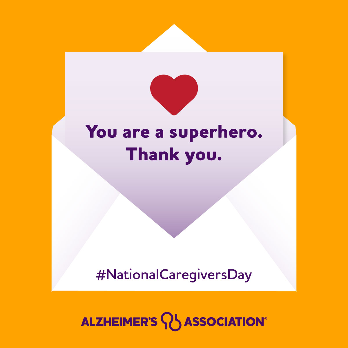 Share to thank a caregiver in your life in honor of #NationalCaregiversDay.