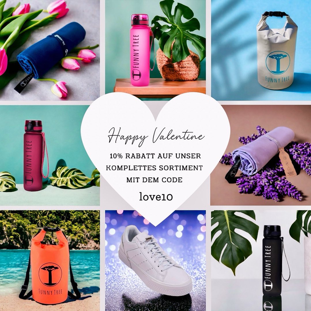 FunnyTree_de's tweet photo. 🌹„Rosen sind rot, Veilchen sind blau, wir lieben unsere Kunden, ja auch dich, genau!“ Zum Valentinstag gibt's 10% auf den ganzen Laden, weil wir euch so gerne haben!“❤️ 

https://t.co/AdvRc5szTF 

Code „love10“ gültig bis 14.02.24

#gutschein
#rabatt
#rabattcode
#Nachhaltigkeit https://t.co/7OSUnxCZw3