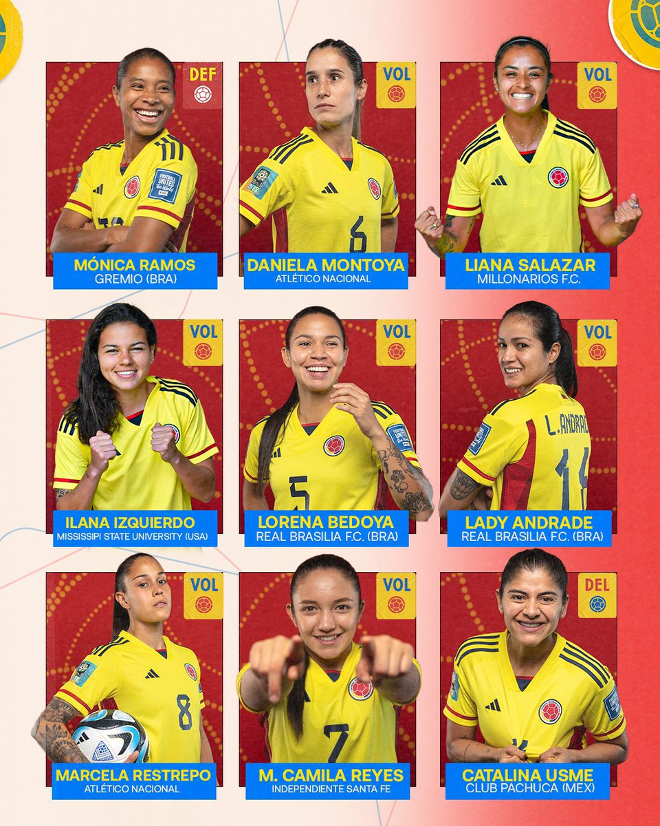 LPEmbajadora's tweet image. OFICIAL | Liana #Salazar y Diana #Celis fueron convocadas por la Selección Colombia 🇨🇴 Femenina para la W Gold Cup en Estados Unidos 🇺🇸 que se llevará a cabo desde el 21 de Febrero.

¡Felicidades y éxitos! 🙌🇨🇴

#MillosDeSelección 🇨🇴Ⓜ️