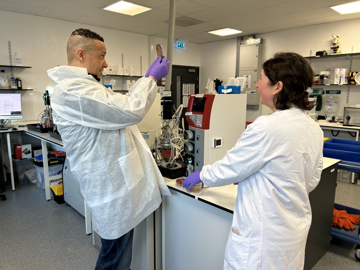 Last week I visited <a href="/colorifix/">Colorifix</a>, an Earthshot Prize finalist company looking to transform the fashion industry.

Colorifix’s sustainable natural dyes cut chemical pollution by a staggering 80% and use at least 77% less water.

I was lucky enough to be given a tour around the labs!