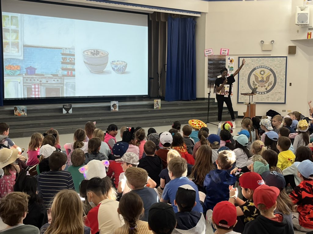 Thank you to the Windsor PTA for bringing Cozbi Cabrera, author/illustrator to Windsor today! Our wildcats were so engaged and learned a lot! <a href="/Windsor_PTA/">Windsor PTA</a>