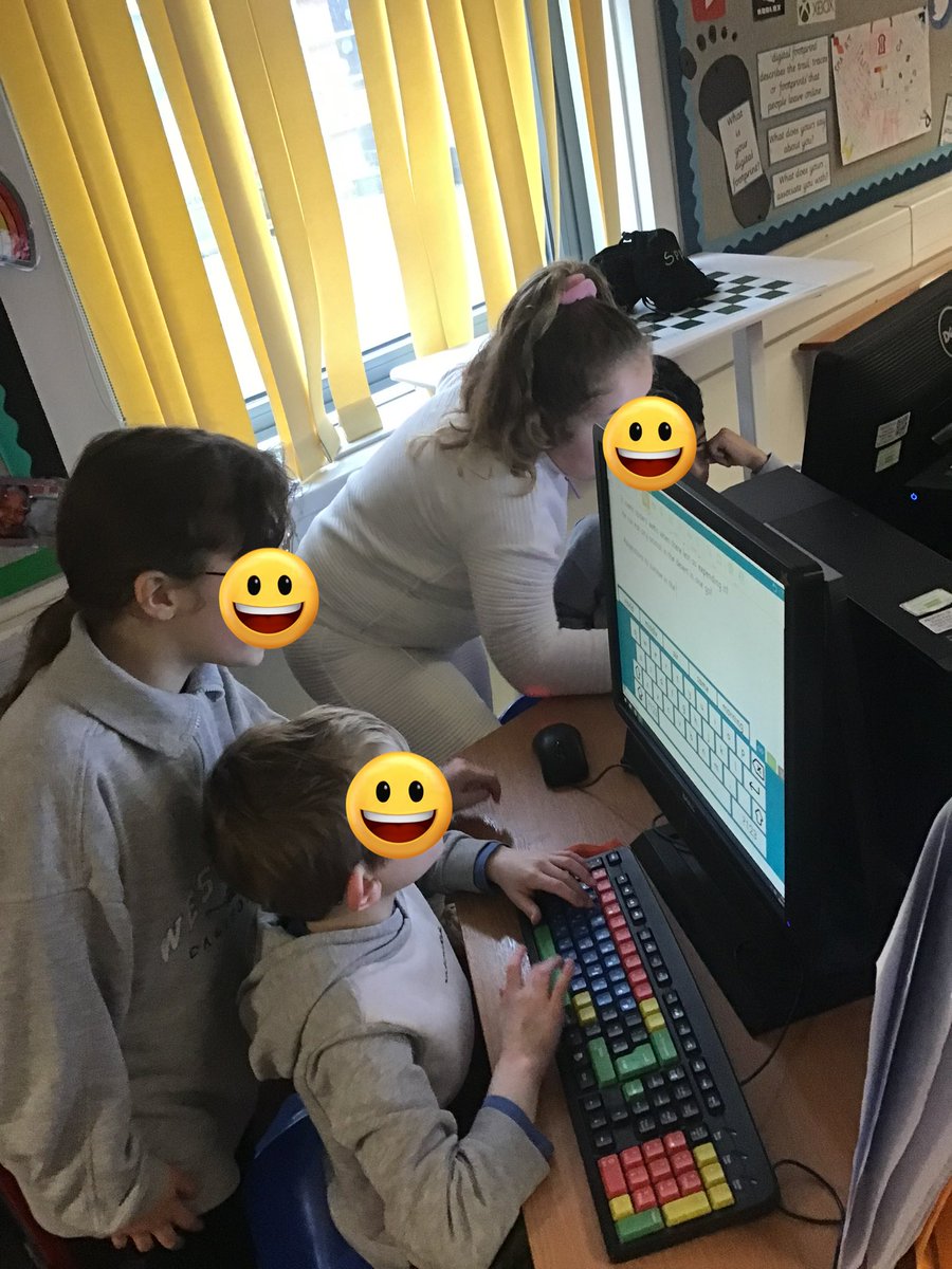 FoleyPAcademy's tweet photo. So lovely to see our Year 4 &amp; 5 children using Clicker 8 to support their writing!

Examples of superb pupil collaboration and excellence. 

Well done all! @sin_22 @VicAcademies https://t.co/Gp9DWO5ouW