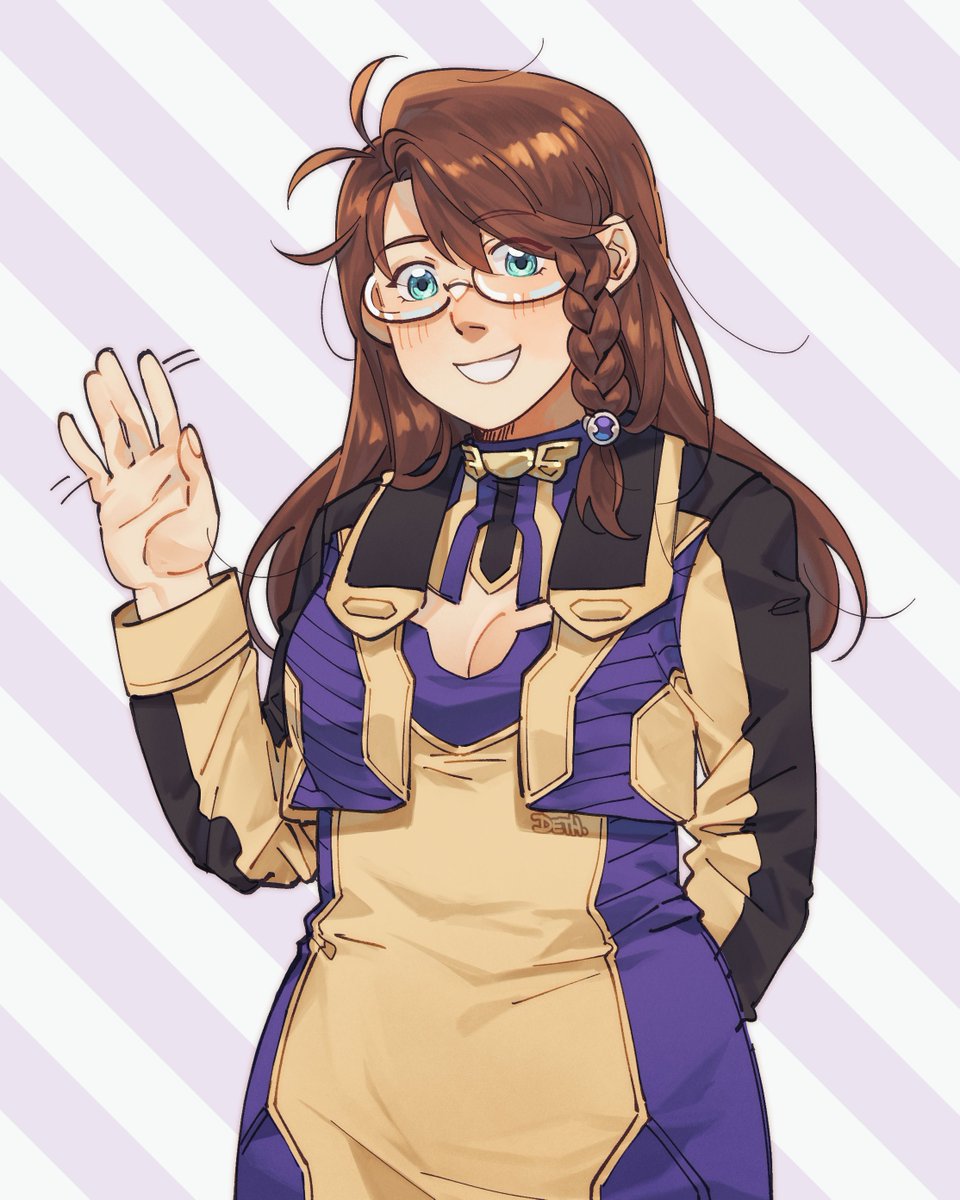 [ #xenosaga ] commission for @ZetaOchi 💛💜 #VGenComm