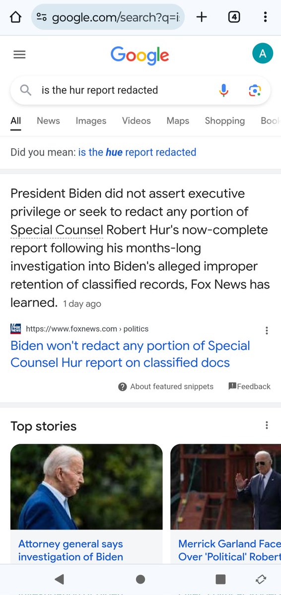 Thirst4truth8's tweet image. The #HurReport is NOT redacted.
No executive privilege was made by @POTUS 
Remember the #MuellerReport
was HEAVILY redacted.
Why is nobody talking about this?