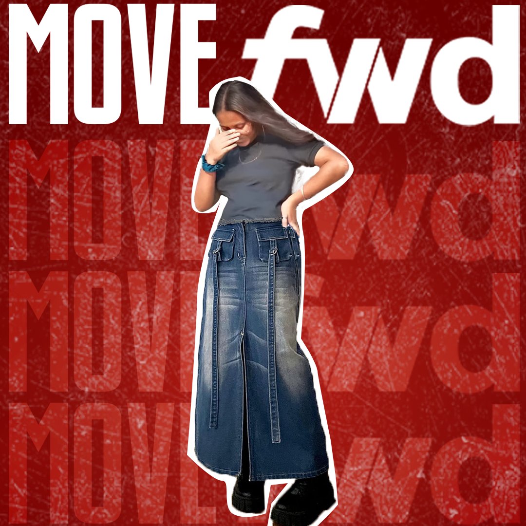 myntra's tweet photo. @MuskanS08 Just break up with your ex's gift already. Let's turn the volume up on your fashion game #JustMoveFWD https://t.co/zsyLuMCA3s