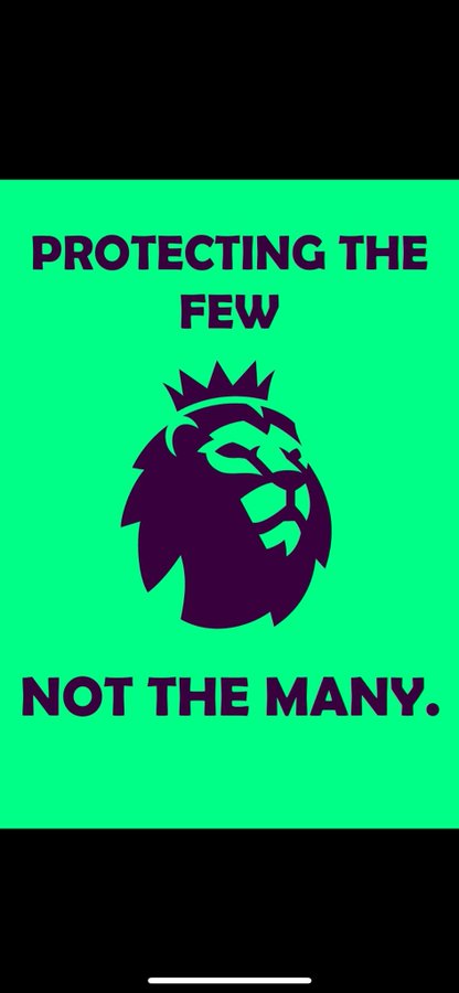 @CommonsCMS @premierleague @ManCity @Everton #ProtectingTheFewNotTheMany #SuperLeagueSix